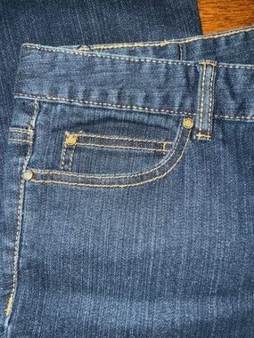 Michael Kors Women's Dark Blue Boot Cut Jeans